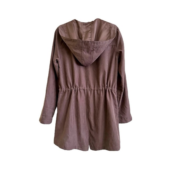 STACCATO/CHICOS, WOMENS, HOODED, LIGHTWEIGHT COAT. LINED, ZIP-UP FRONT. SIZE S - Picture 2 of 6